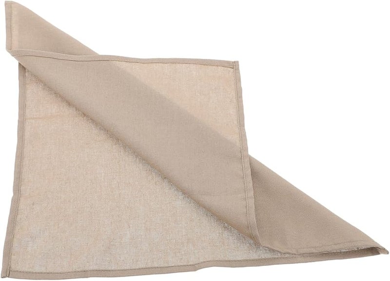 مناديل العشاء الكتانية الصلبة خفيفة الوزن للمطعم وديكور المنزل لتناول الطعام العادي الأنيق - Image 1